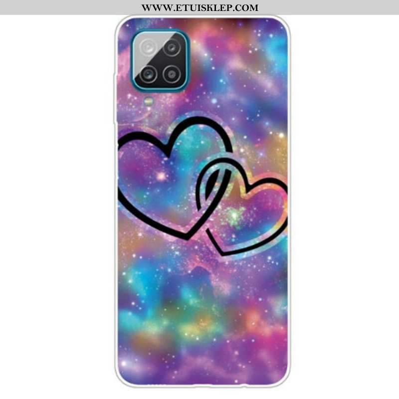 Etui do Samsung Galaxy M12 / A12 Przykute Serca